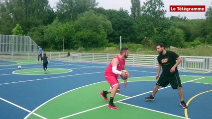 Quimper. Un nouveau terrain multisports et fitnesspark