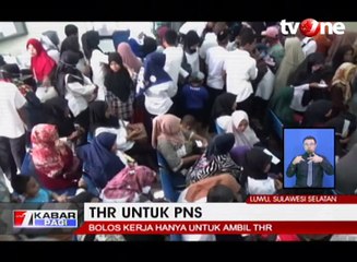 PNS di Sulsel Bolos Kerja Demi Ambil THR