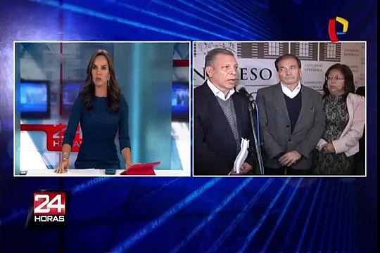 Congresistas denuncian infracción constitucional de Fuerza Popular en suspensión a Fujimori