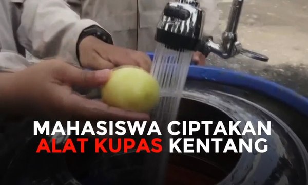 Mahasiswa di Jember Ciptakan Alat Kupas Kentang