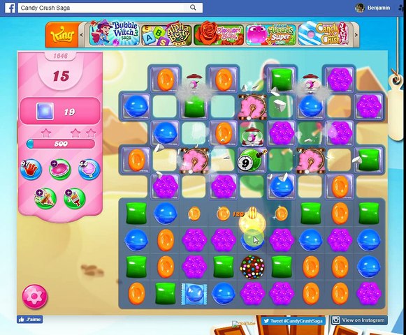 Candy Crush Level 1646 Video Dailymotion