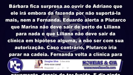 Amanhã é para Sempre 09 04 18 a 13 04 18 - Capítulo 36 ao 40   Resumo Semanal Completo