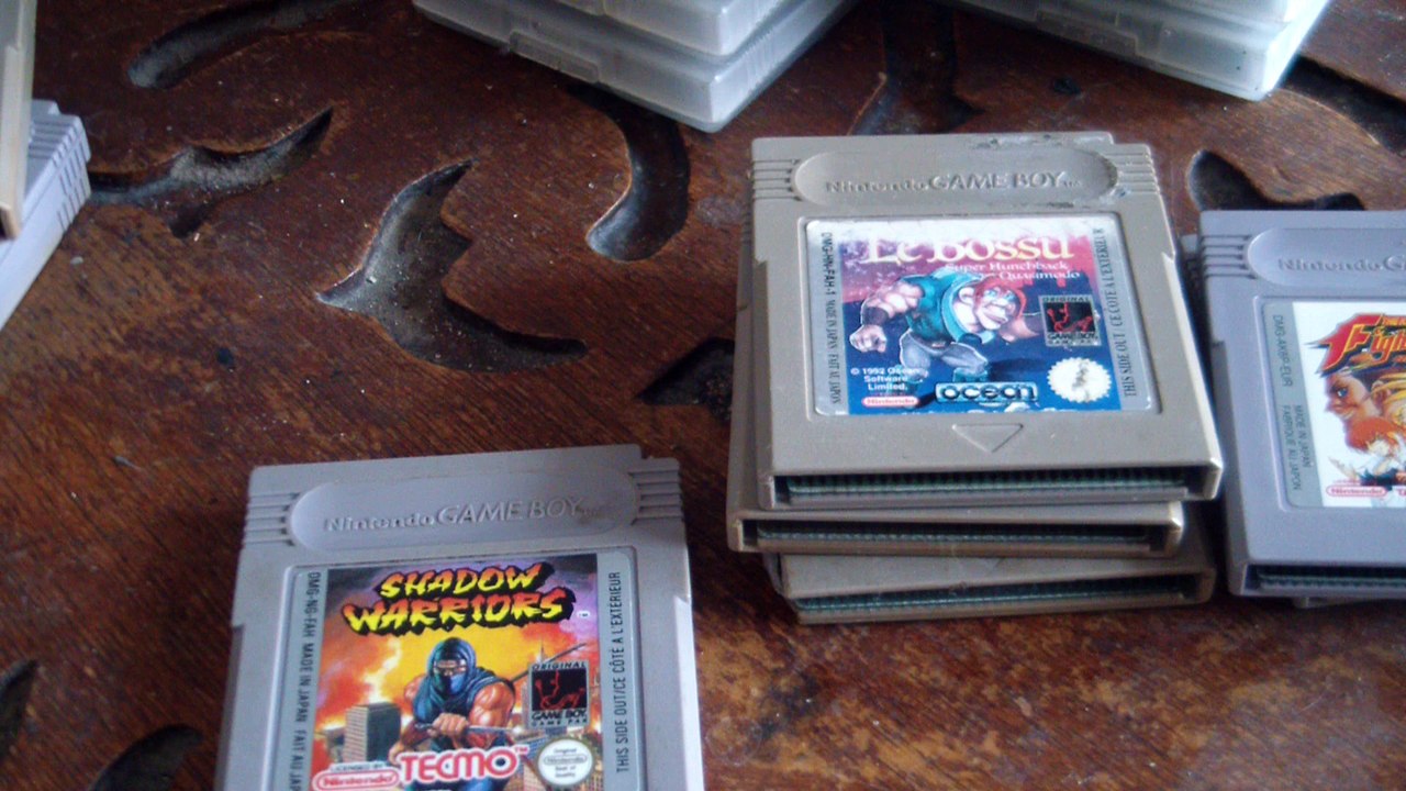 Ma collec Game Boy loose
