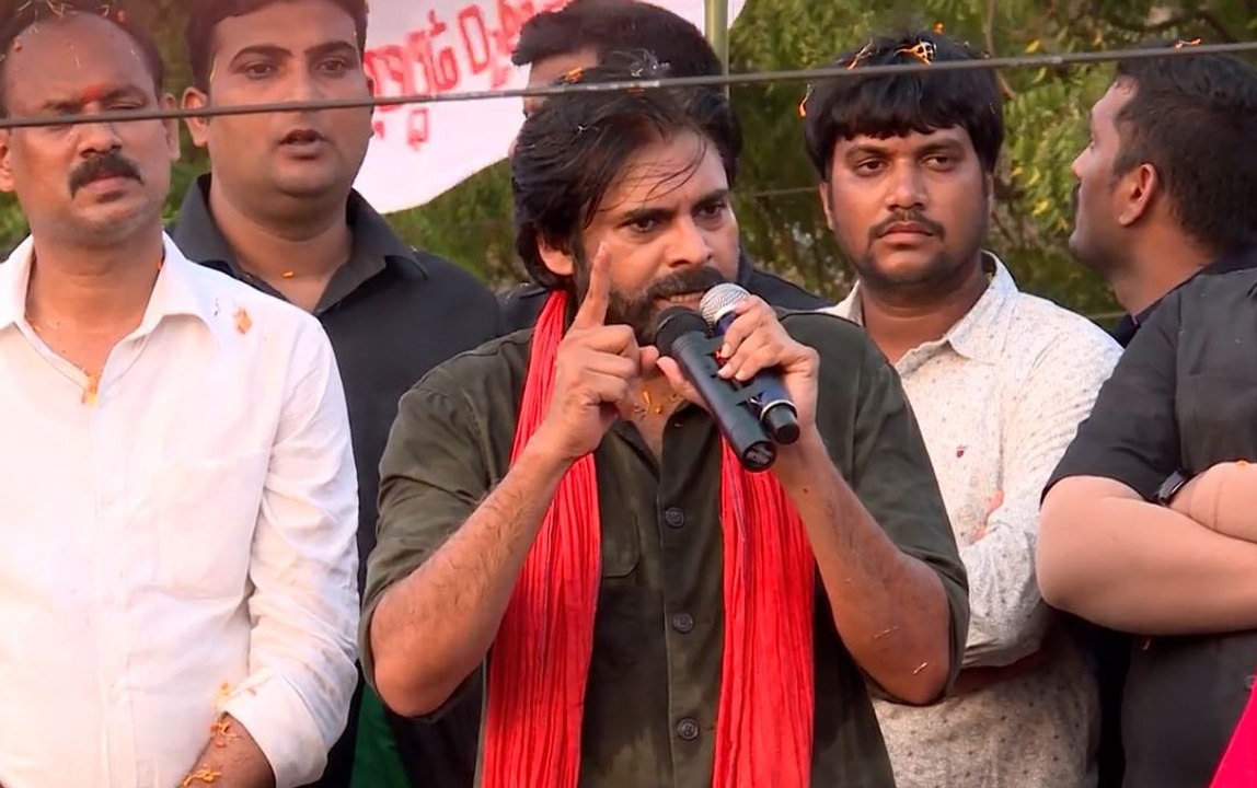 JanaSena Chief Pawan Kalyan's Power Packed Speech Highlights In Palasa