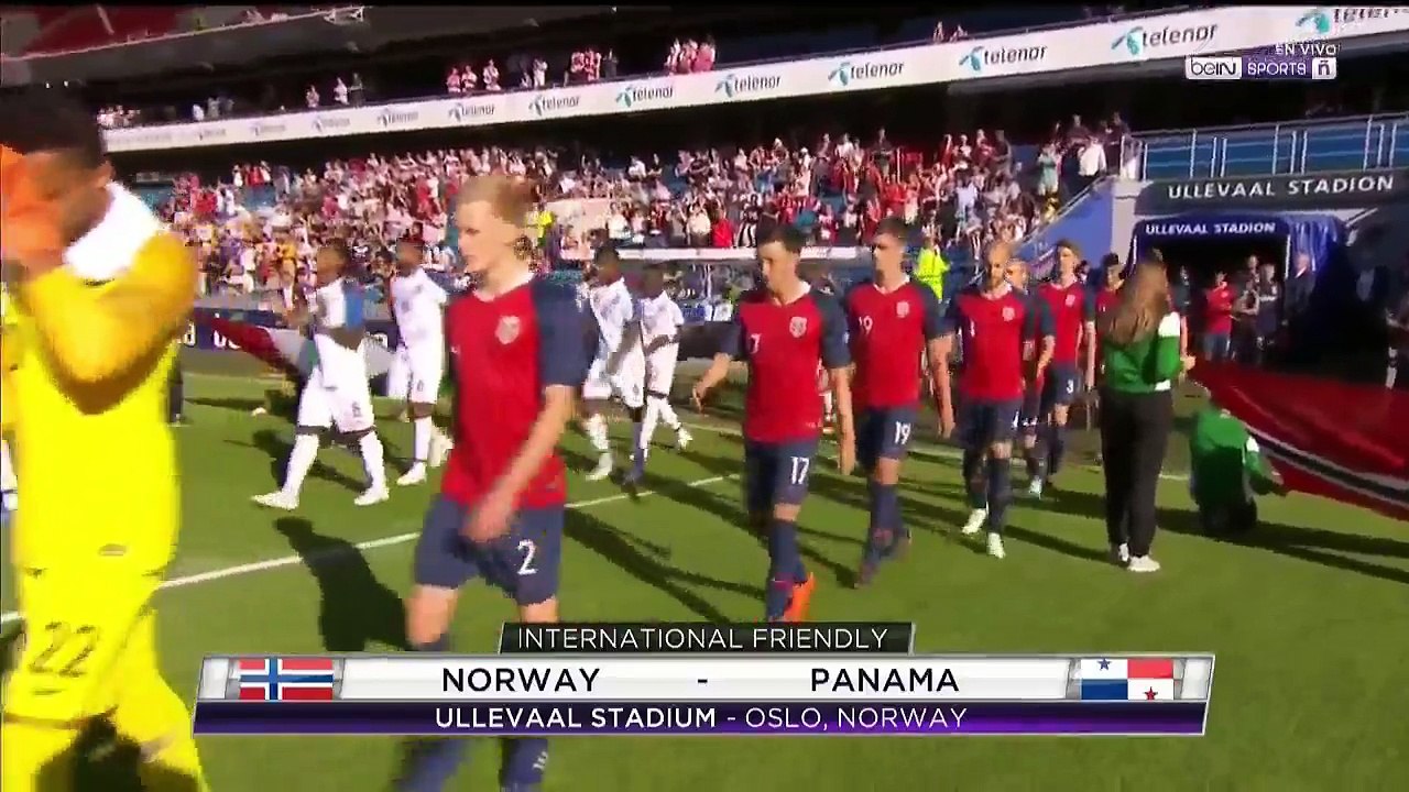 Giao hữu Norway vs Panama 07/06/2018