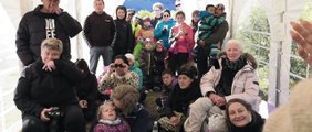 Throat singing is not so common in Greenland these days, but more popular in other Arctic countries. There are a few young artists in Greenland who are trying t