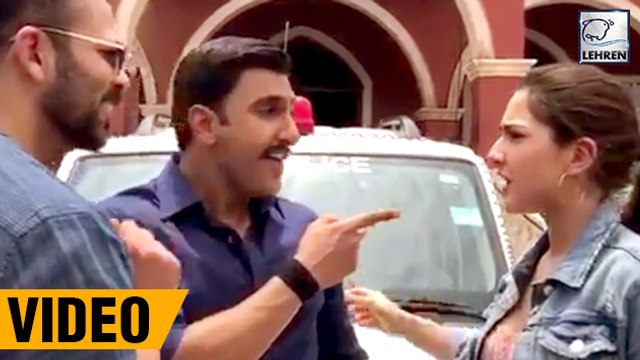 Simmba First Look : Ranveer Singh Teases Sara Ali Khan In This Video