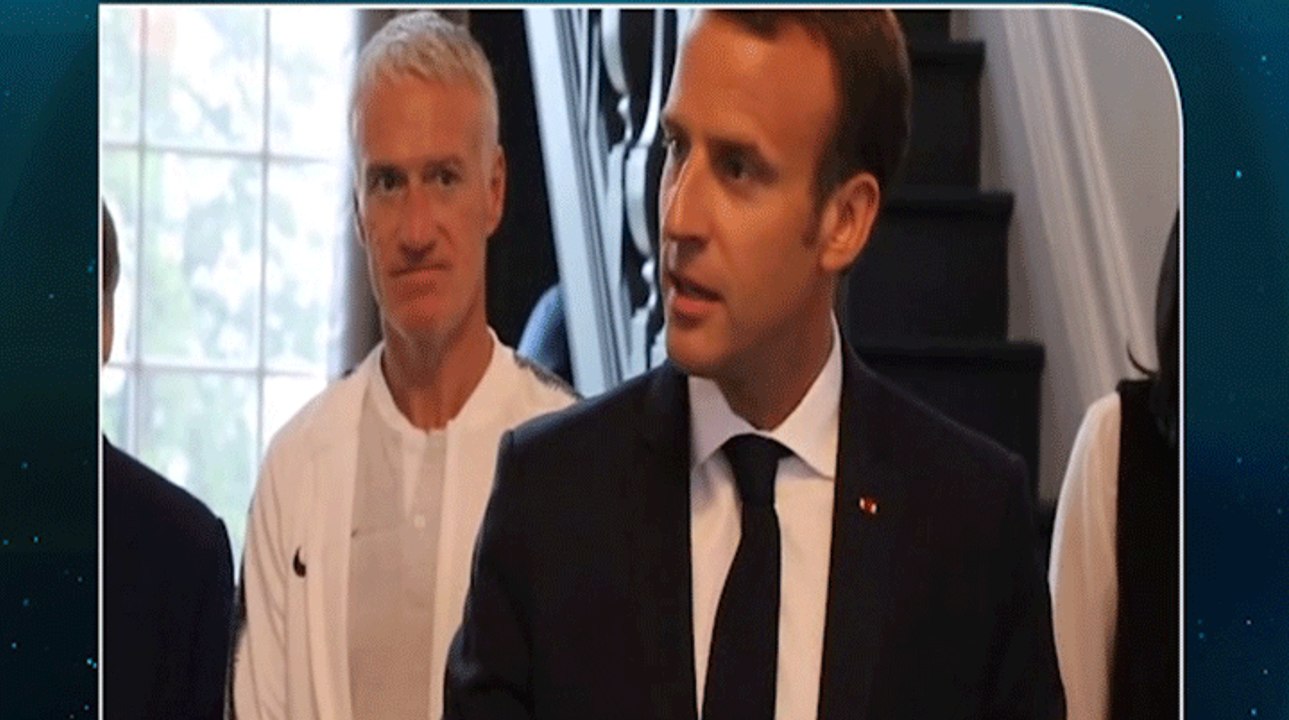 Mondial 2018 : Macron demande aux bleus une 2è étoile