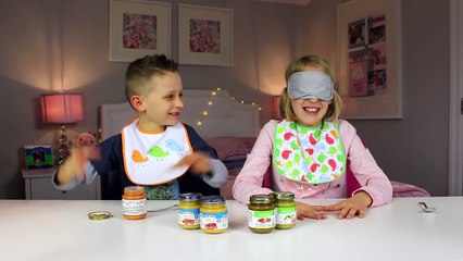 Gross Baby Food Challenge - Trying Baby Food Challenge