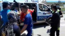 Kars'ta askeri araç ile polis aracı çarpıştı: 18 yaralı