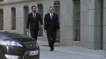 Gallardón entra a comparecer a la Audiencia Nacional
