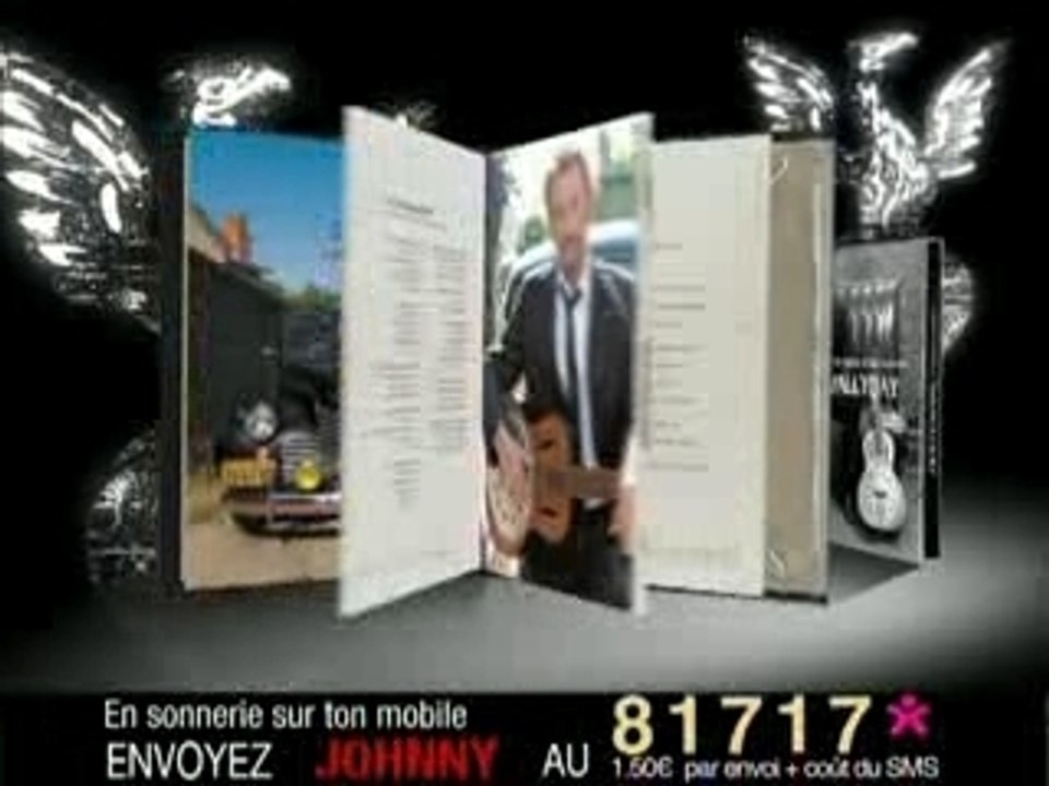 Johnny Hallyday : le coeur d'un homme (Pub TV)