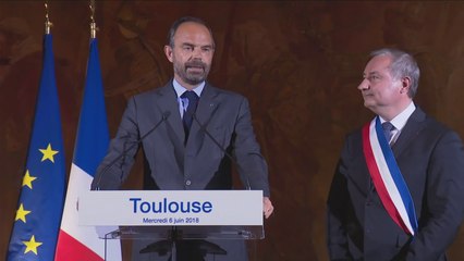 Discours du Premier ministre, Édouard Philippe, à Toulouse