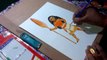 3D Drawing | Moana Character | Disney’s Moana Movie | Speed Art