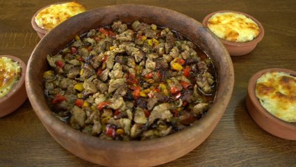 Güveç Pilavı Eşliğinde Sebzeli Kuzu Tarifi