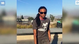 Inspirational blind man becomes incredible skateboarder