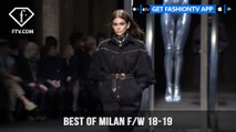 Best Of Milan Fashion Week Fall/Winter 2018-19 | FashionTV | FTV