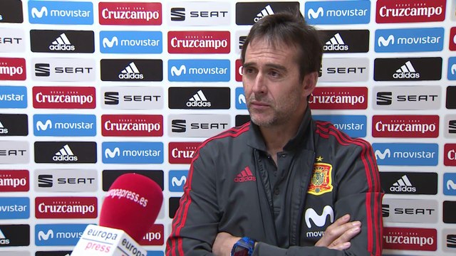 Lopetegui: Desde niños todos hemos querido formar parte del Mundial