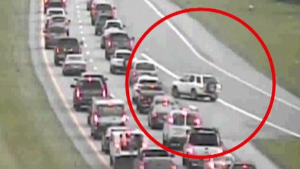 [영상] 자동차판 문워크? "이러시면 안 됩니다" / YTN