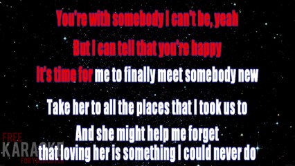 Shawn Mendes - Because I had you KARAOKE / INSTRUMENTAL