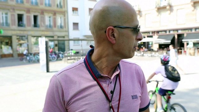 Présentation du vélo cargo a assistance électrique - Strasbourg