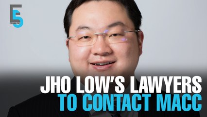 EVENING 5: Jho Low pledges assistance