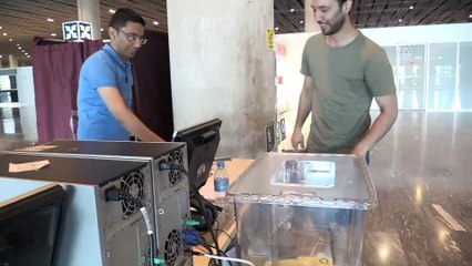 Gümrük kapılarında oy verme işlemi - MUĞLA