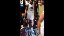 Kevin Durant & the Warriors celebrate going up 3-0 in the NBA Finals
