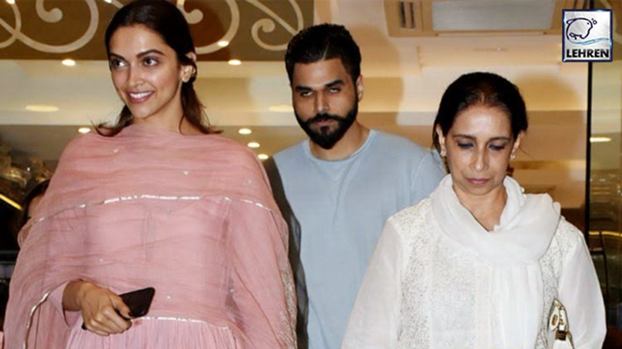 OMG! Deepika Padukone Goes Wedding Shopping With Her Mom