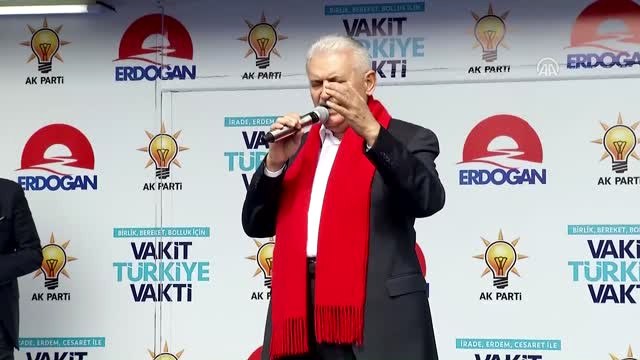 Başbakan Yıldırım: Bu PKK Bölücü Terör Örgütünün Kürt Kardeşlerimle İlgili Bir Derdi Yok