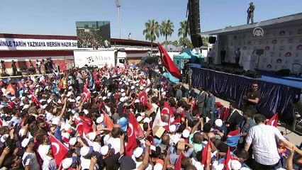 Cumhurbaşkanı Erdoğan: 'CHP'nin adayının seçileceğine kendi genel başkanı bile inanmıyor ki millet arkasından gitsin' - MERSİN