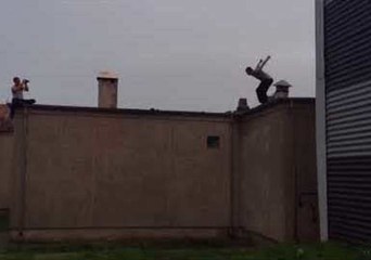 Daredevil Performs Impressive Double Backflip