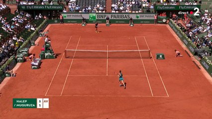 Roland-Garros 2018 : Simona Halep remporte le premier set 6-1 facilement