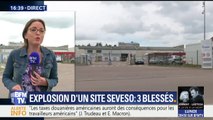 Trois blessés dans l'explosion d'un site Seveso