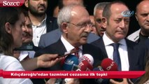 Kılıçdaroğlu’dan tazminat cezasına ilk tepki