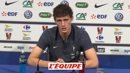 Pavard «Faire une carrière à la Lilian Thuram, je signe tout de suite» - Foot - CM 2018 - Bleus
