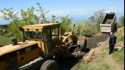 Muş'ta Yol Çalışması Yapan Ekiplerin Zorlu Ramazan Mesaisi