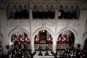 Conférence de presse conjointe d'Emmanuel Macron et de Justin Trudeau, Premier ministre du Canada