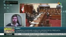 Congreso de Perú aprueba suspensión de Kenji Fujimori