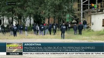 Скачать видео: Azucareros argentinos denuncian cierres de empresas y despidos