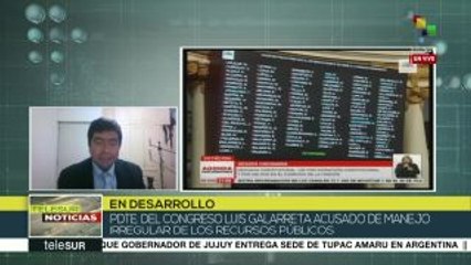 Perú: Debaten destitución de parlamentarios por compra de votos