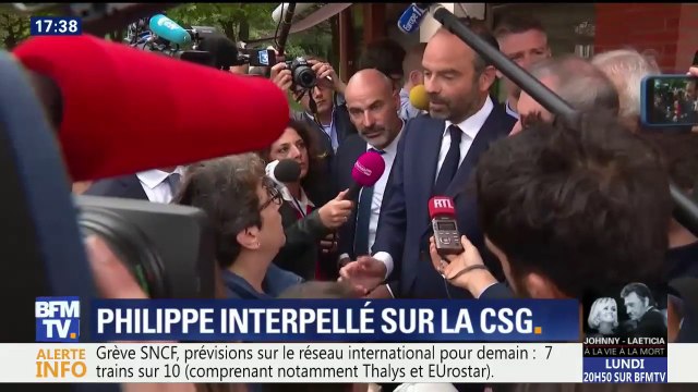 Hausse de la CSG: une retraitée interpelle Edouard Philippe en estimant avoir pris une sacrée claque