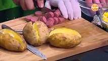 بالفيديو طريقة تحضير البطاطا التركية من غادة التلي