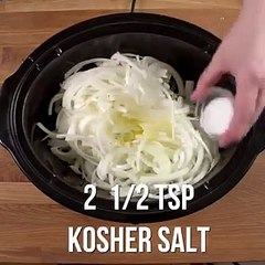 طريقة عمل شوربة البصل الفرنسية بالفيديو