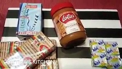 طريقة عمل حلى طبقات اللوتس بالفيديو
