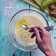 طريقة عمل كريب الموز بالفيديو