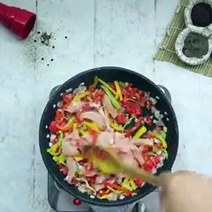 طريقة عمل الساندويش المكسيكي بالفيديو