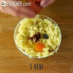 طريقة عمل قالب البطاطا بالبيض