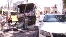 Gaziantep Freni Boşalan Midibüs, Otomobil ve Motosikleti Sürükledi 4 Yaralı