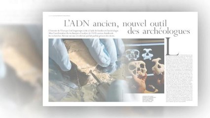 "Les premiers européens" -  Voici quelques pages des Cahiers de S&V n°178